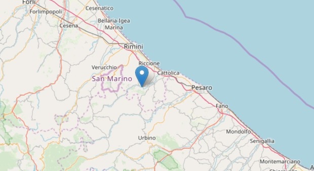 Terremoto a Rimini, scossa di magnitudo 3.0: avvertito anche a Riccione e San Marino
