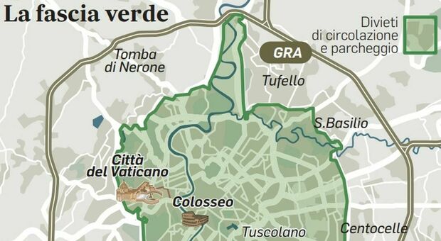Roma Ztl Fascia verde, cos'è e come funziona il Move in