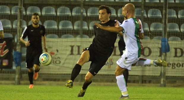 Alessandro Marchi durante il match di Coppa Italia contro la Ternana (Foto Riccardo Fabi/Meloccaro)