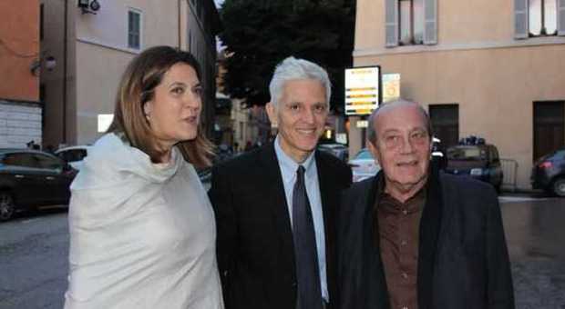 La presidente dell'Umbria Marini, il ministro Bray e il direttore Ferrara