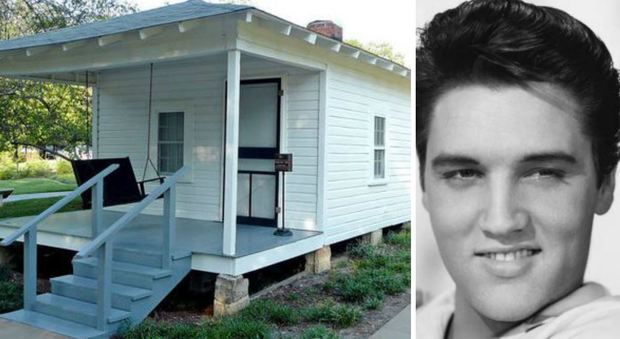 immagine Usa, all'asta la minuscola casa d'infanzia di Elvis Presley