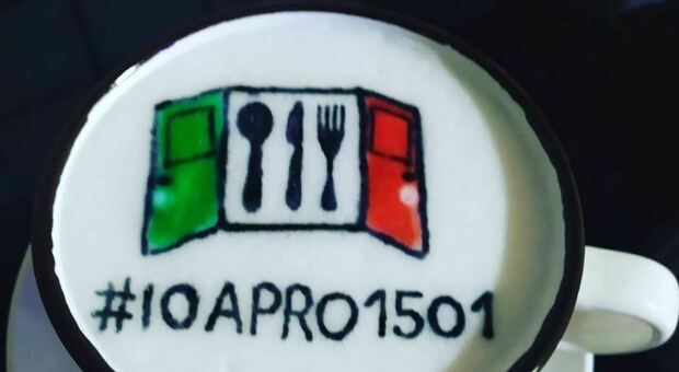 "#ioapro", la disobbedienza civile di bar e ristoranti si organizza sui social