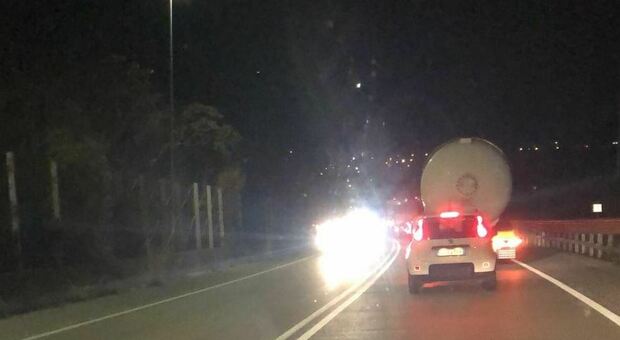 Cassino, incidente sulla Superstrada: feriti e traffico in tilt