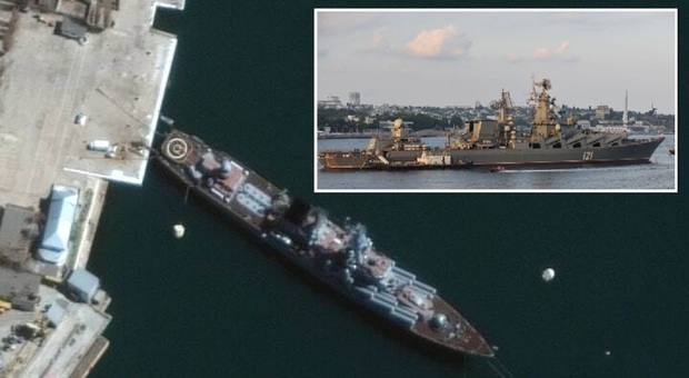Moskva, l'incrociatore lanciamissili più grande del Mar Nero. È la nave del «vaffa» a Snake Island
