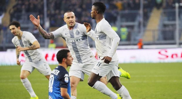 Empoli-Inter 0-1: basta Keita per chiudere l'anno in bellezza. Nainggolan di nuovo in campo