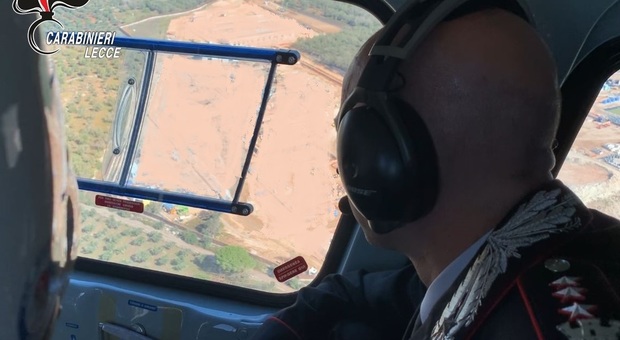 Controlli antidroga in elicottero: arresti a Lecce, Maglie e Cutrofiano