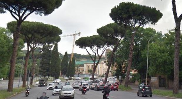 Roma, si schianta contro un albero: funzionario di polizia muore in via delle Terme di Caracalla
