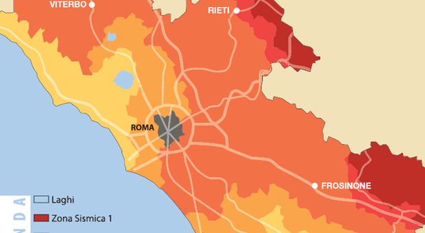 Terremoto, rischio sismico a Roma: "Risente delle aree vicine. Ecco i quartieri più sicuri"