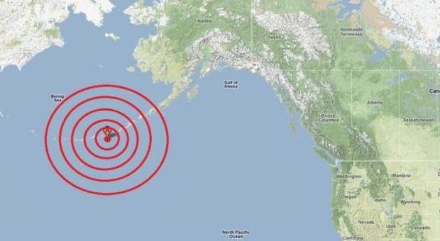 Terremoto 8.0 al largo dell'Alaska, epicentro a 114 chilometri di profondità