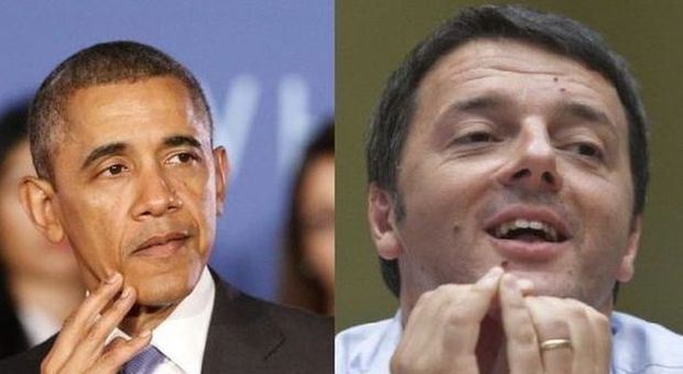 Barack Obama - Matteo Renzi