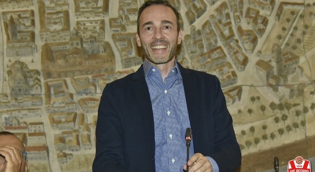 Mauro Bosco, 41enne imprenditore napoletano e presidente della Vis Pesaro
