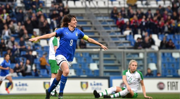 Nazionale femminile, Bonansea e Sabatino, è l'Italia delle bomber: 2-1 all'Irlanda