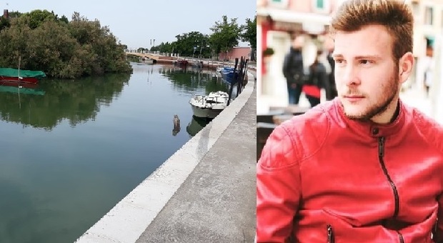 Davide Zane, il ragazzo buranello di appena 22 anni annegato nel canale a Treporti