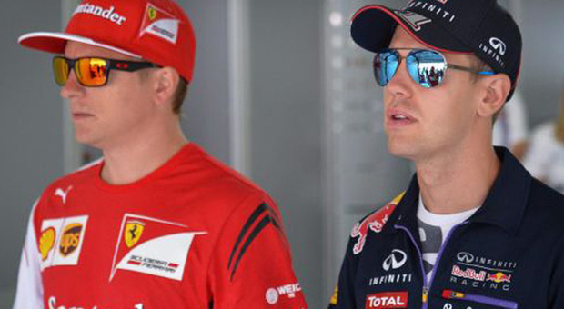 Kimi Raikkonen e Sebastian Vettel nuovi compagni di squadra
