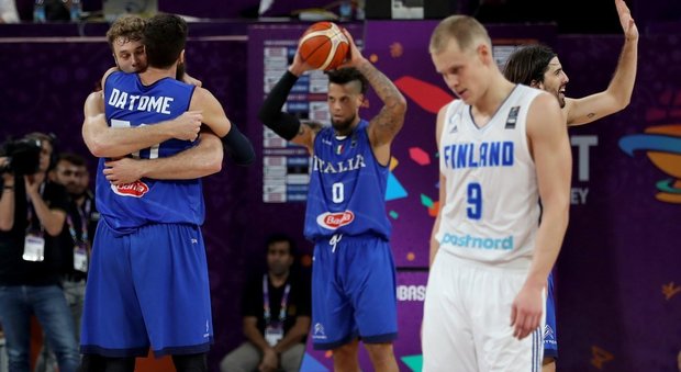 Eurobasket, Italia di slancio nei quarti: battuta la Finlandia 70-57