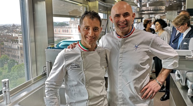 Gli chef Fabio Ciervo e Angelo Musa