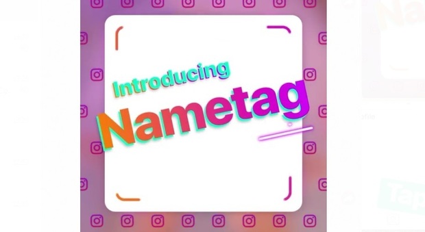 Instagram, ecco Nametag: ecco a che serve e come si utilizza