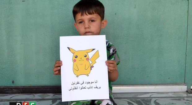 Siria, i bimbi come Pokemon go: «Venite a salvare noi»