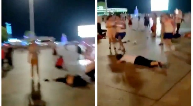 Cina choc, suv impazzito travolge la folla: 11 morti. Arrestato l'autista, «ha accoltellato i passanti» Video