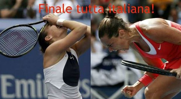 ​Pennetta-Vinci, finale tutta italiana agli Us Open: Serena Williams ko, Usa sotto choc