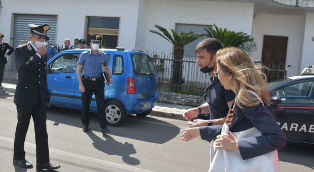 I carabinieri sul posto e il pm Maria Consolata Moschettini