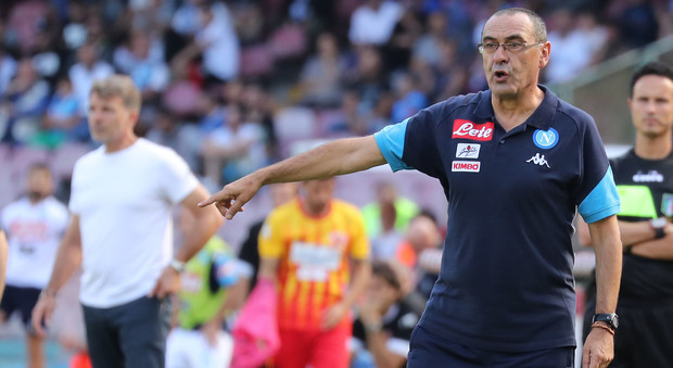 Napoli, Sarri cerca il record con la Lazio: «Primo test veramente importante»