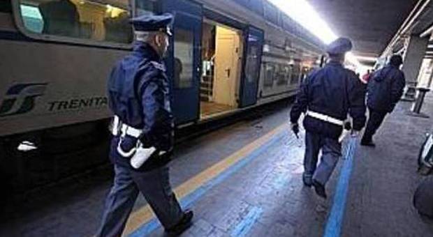 La Polizia ferroviaria (archivio)