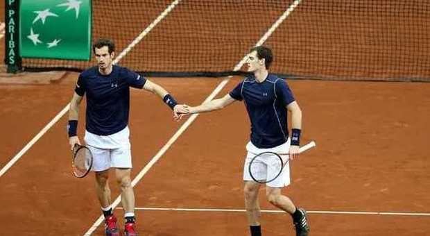 Finale Coppa Davis: la Gran Bretagna conduce 2-1 dopo la vittoria nel doppio