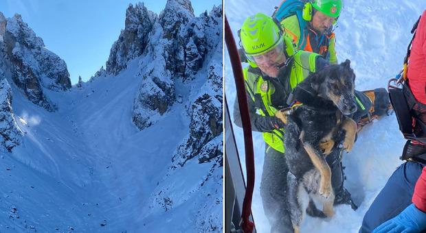 Valanga si stacca sopra Auronzo: travolti e "miracolati" 3 scialpinisti