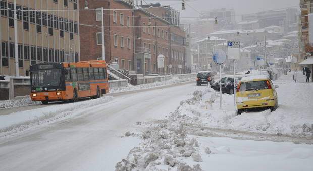 Ancona, arriva la neve: scuole chiuse 2 giorni, il Comune cerca spalatori
