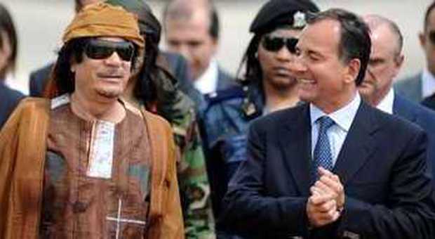 Gheddafi e Frattini