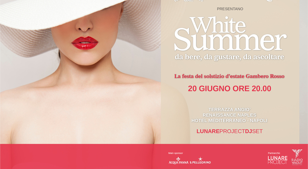 «White Summer» tutti in bianco per la festa di Città del Gusto Napoli Gambero Rosso
