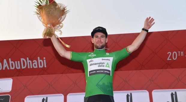 Abu Dhabi tour, Cavendish si prende 2/a tappa e primato in classifica