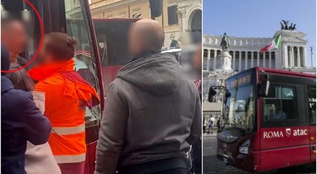 Autista Atac ferma il bus a Roma e litiga con un automobilista: «Ti sfondo». L'azienda lo sospende (senza stipendio)