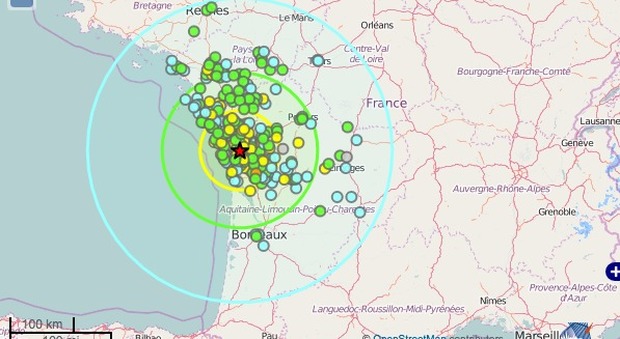Terremoto in Francia, forte scossa di magnitudo 5: fabbriche evacuate