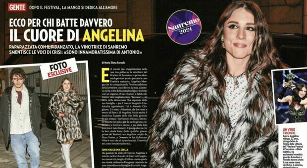 Angelina Mango, chi è il fidanzato Antonio Cirigliano: «Conviviamo, sono innamoratissima»