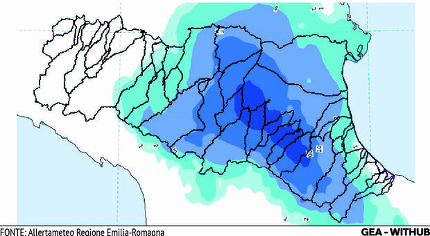 Alluvione Emilia Romagna, cosa è successo: nel Ravennate in 36 ore pioggia dal doppio al triplo mensile