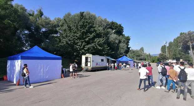 Rieti, vaccinazioni per le persone senza fissa dimora: oltre 200 all'iniziativa della Asl reatina