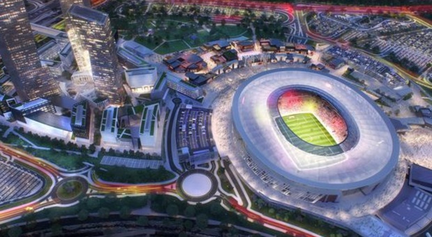 Stadio della Roma, l'accelerata: i giallorossi presenteranno lo «studio di fattibilità» per realizzarlo a Pietralata