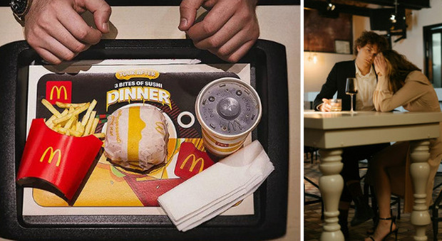 La cena al ristorante di lusso ha porzioni troppo misere? McDonald's offre un menù a chi «non è ancora sazio»