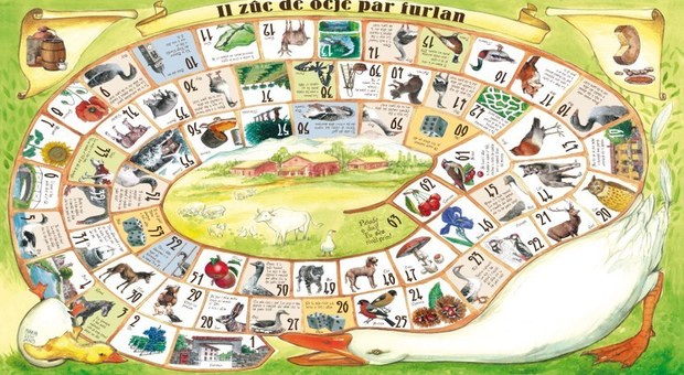 Il gioco dell'oca in lingua friulana