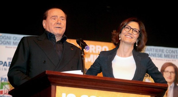 Silvio Berlusconi e Mariastella Gelmini