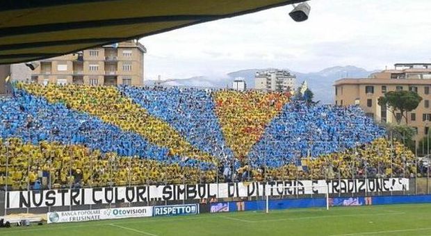 Derby Lazio-Frosinone, all'Olimpico circa 4 mila tifosi giallazzurri