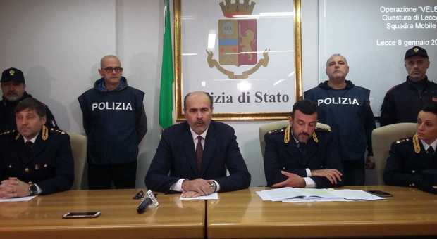 Acquisti tra Copertino, Monteroni e Brindisi «Da Saulle Politi cocaina a 47mila euro al chilo»