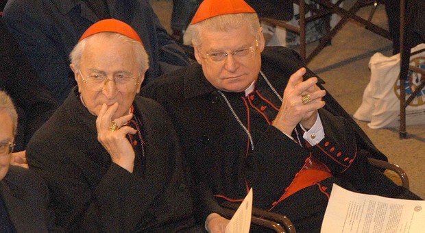 VENEZIA Il patriarca Marco Cè a fianco al cardinale Angelo Scola