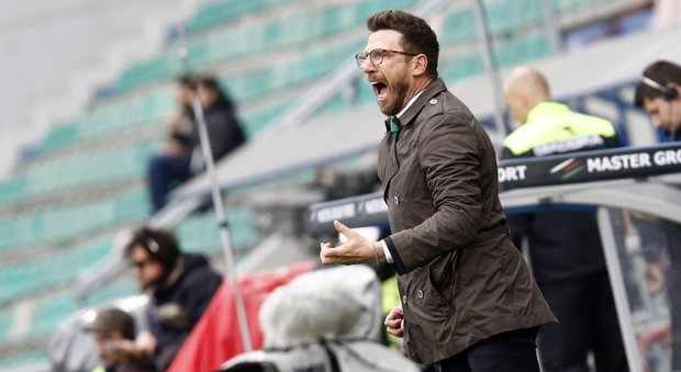 Il Frosinone battuto dal Sassuolo 1-0 saluta la Serie A. Buon punto del Palermo a Firenze, pari tra Atalanta e Udinese