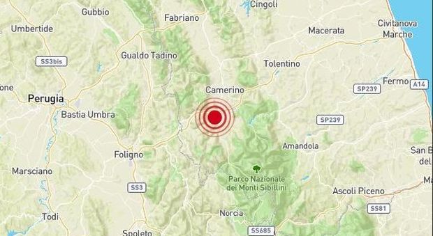 Terremoto nel Maceratese, paura in mattinata: scossa avvertita anche in Umbria