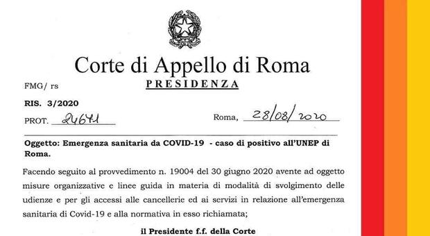 Roma, udienze sospese per Covid al Tribunale civile: funzionario contagiato in Sardegna