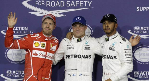 Gp di Abu Dhabi, è di Bottas l'ultima pole della stagione, Vettel in seconda fila
