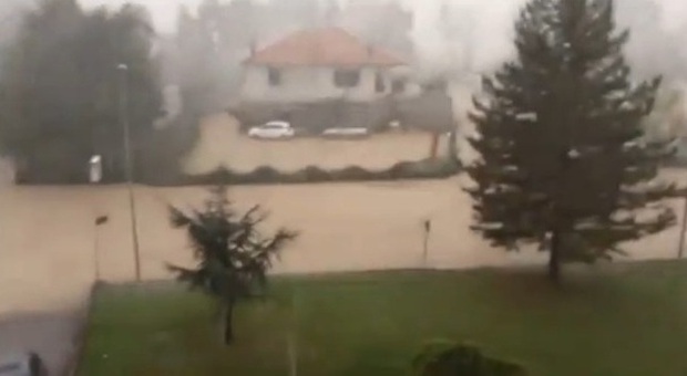 Bomba d'acqua a Gavi, 380 mm in un'ora: allerta in Piemonte